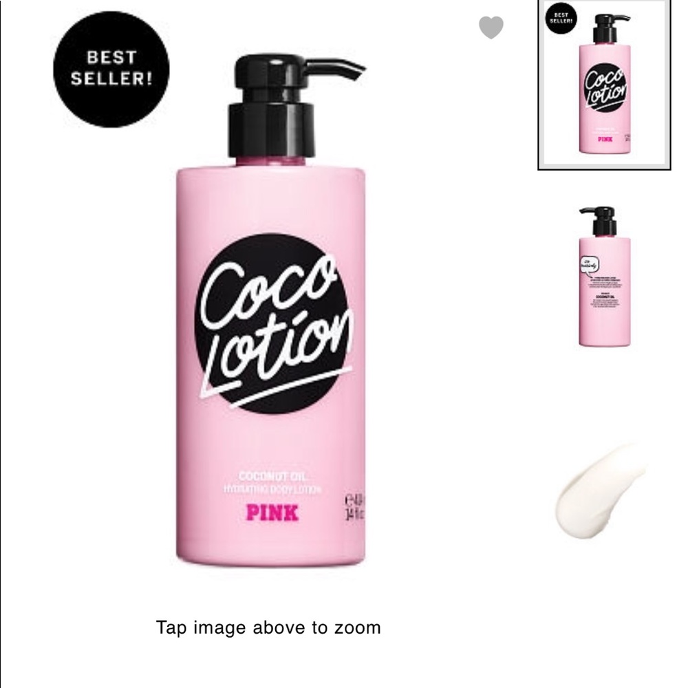 new Pink Coco lotion free with PINK purchase!